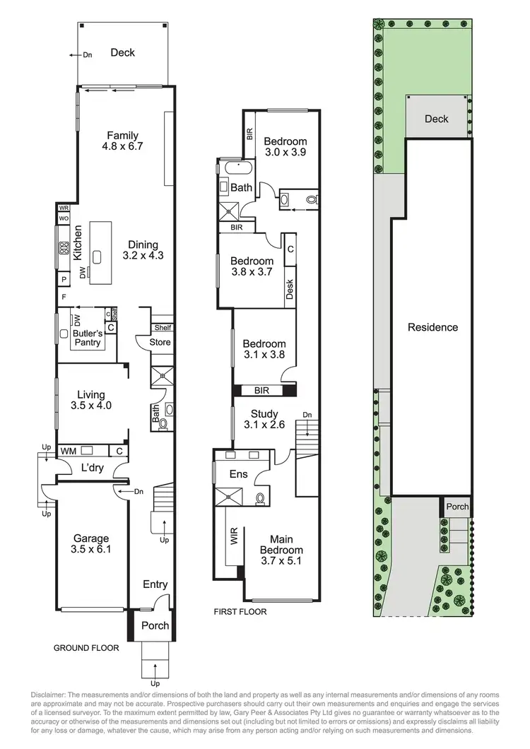 Floorplan of Homely townhouse listing, 12b Clapperton Street, Bentleigh VIC 3204