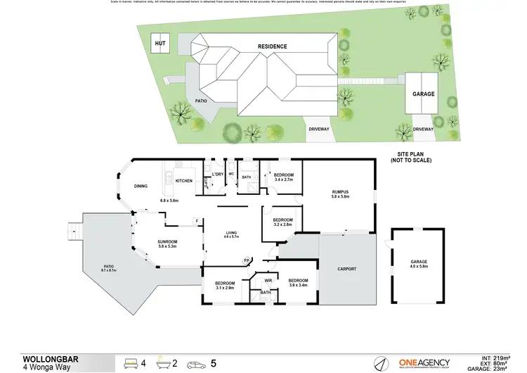 Floorplan of Homely house listing, 4 Wonga Way, Wollongbar NSW 2477