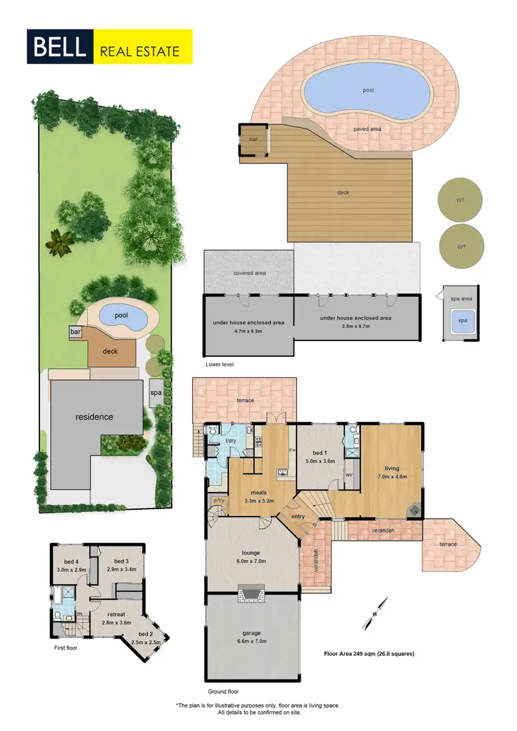 Floorplan of Homely house listing, 21 Browns Road, Montrose VIC 3765