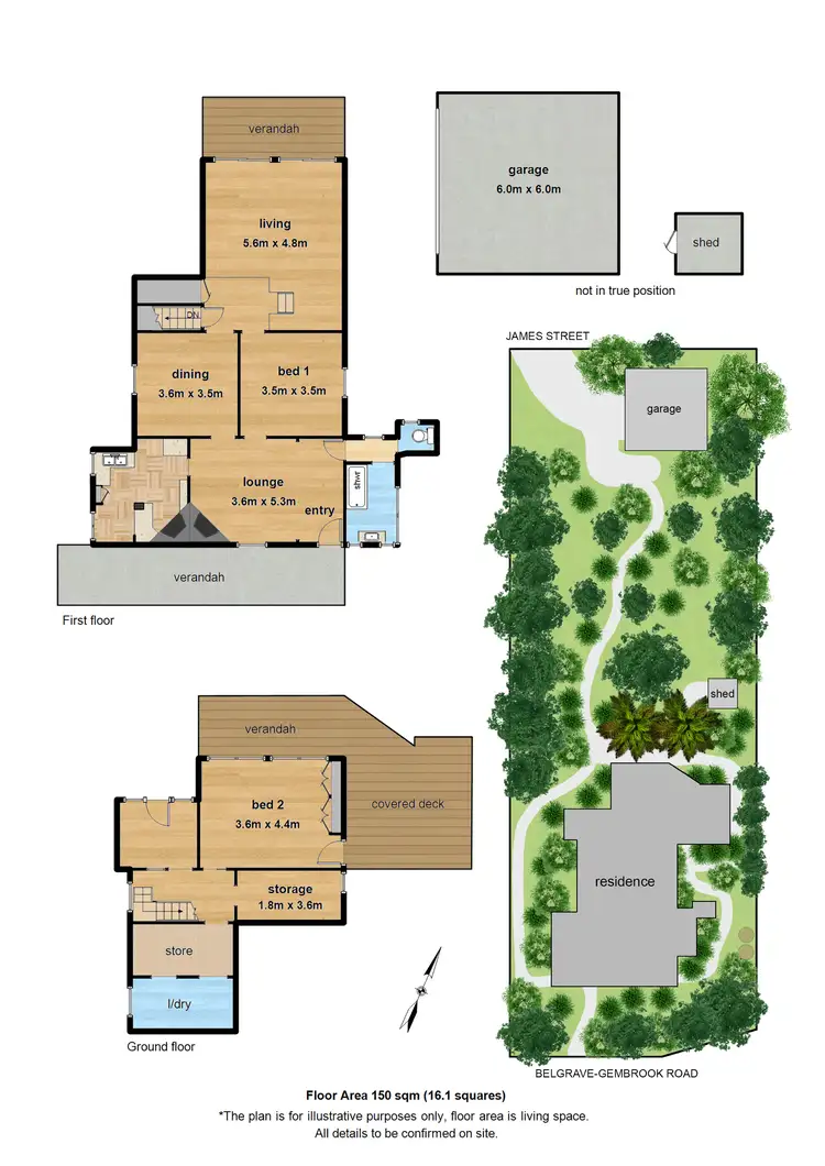 Floorplan of Homely house listing, 143 Belgrave-Gembrook Road, Selby VIC 3159