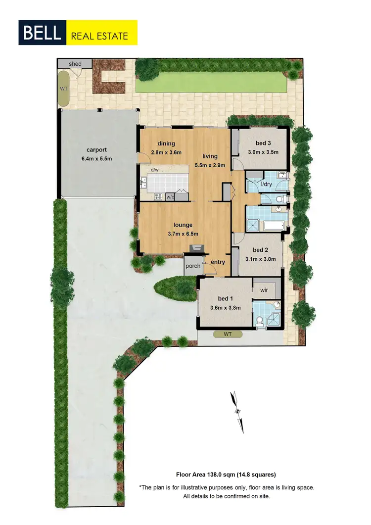 Floorplan of Homely unit listing, 188A Eastfield Road, Croydon South VIC 3136