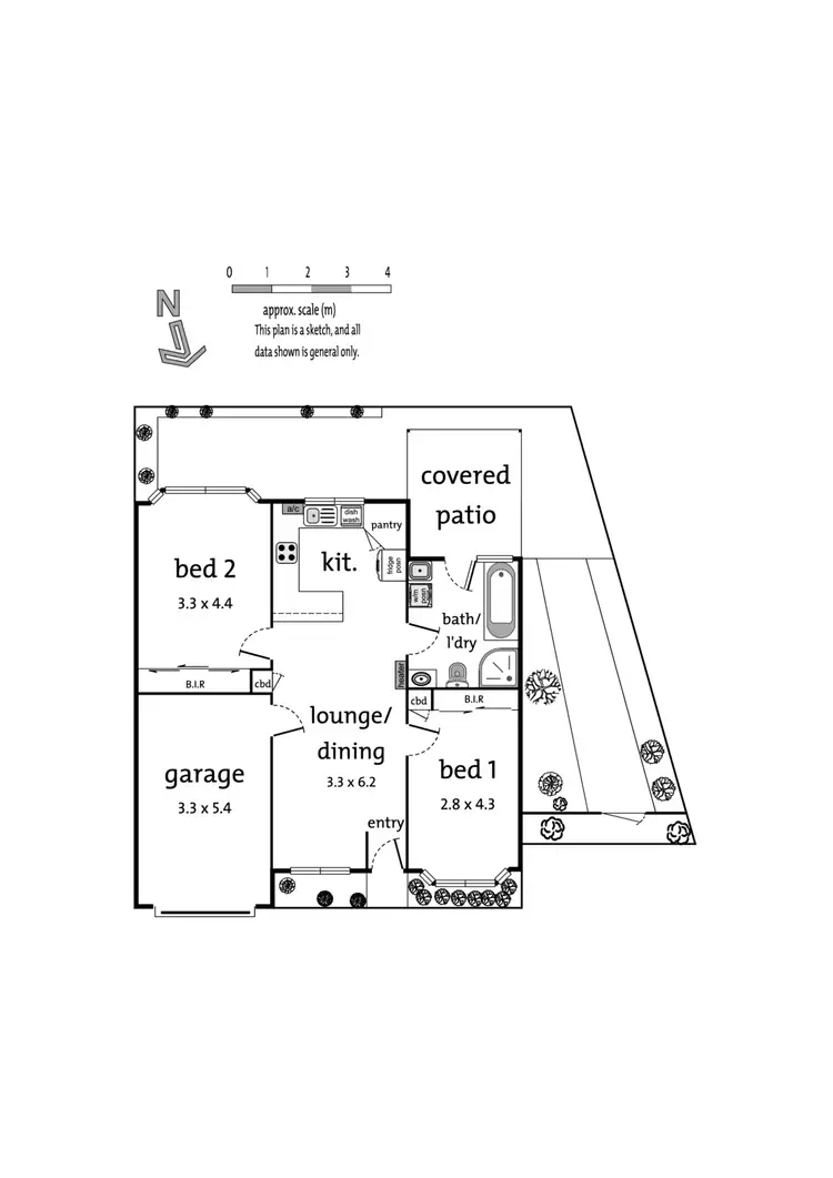 Floorplan of Homely retirement listing, 8/74 Warrandyte Road, Ringwood VIC 3134