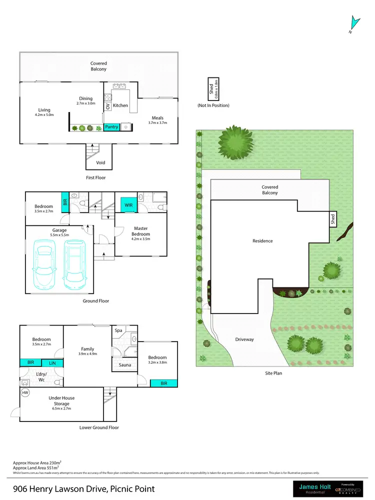 Floorplan of Homely house listing, 906 Henry Lawson Drive, Picnic Point NSW 2213