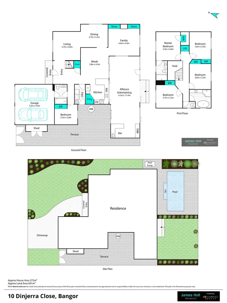 Floorplan of Homely house listing, 10 Dinjerra Close, Bangor NSW 2234