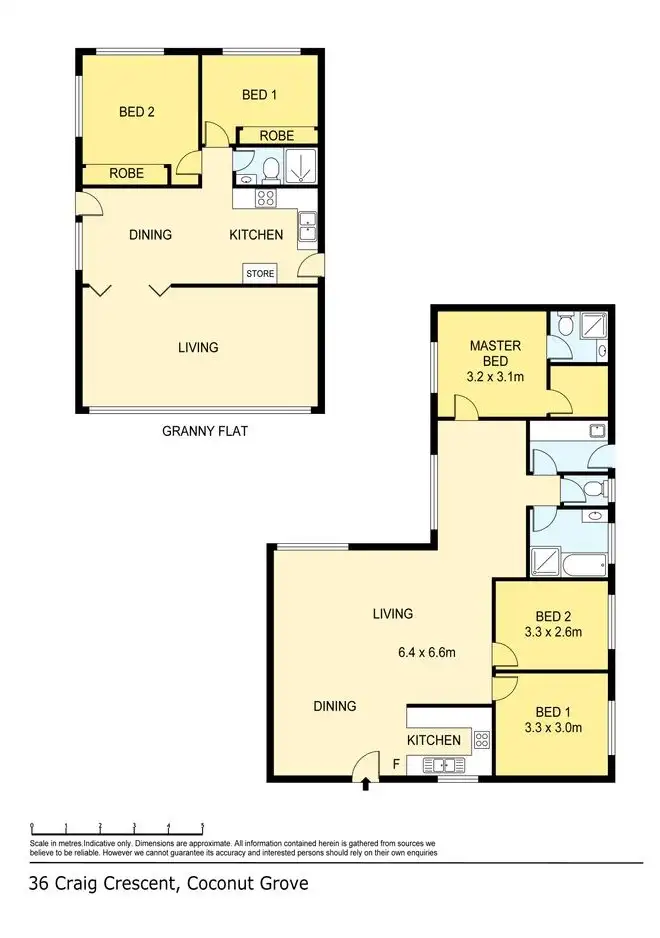 Floorplan of Homely house listing, 36 Craig Crescent, Coconut Grove NT 810