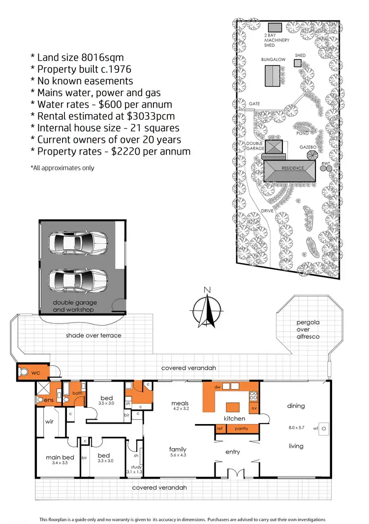 Floorplan of Homely rural property listing, 5 Vista Court, Somerville VIC 3912
