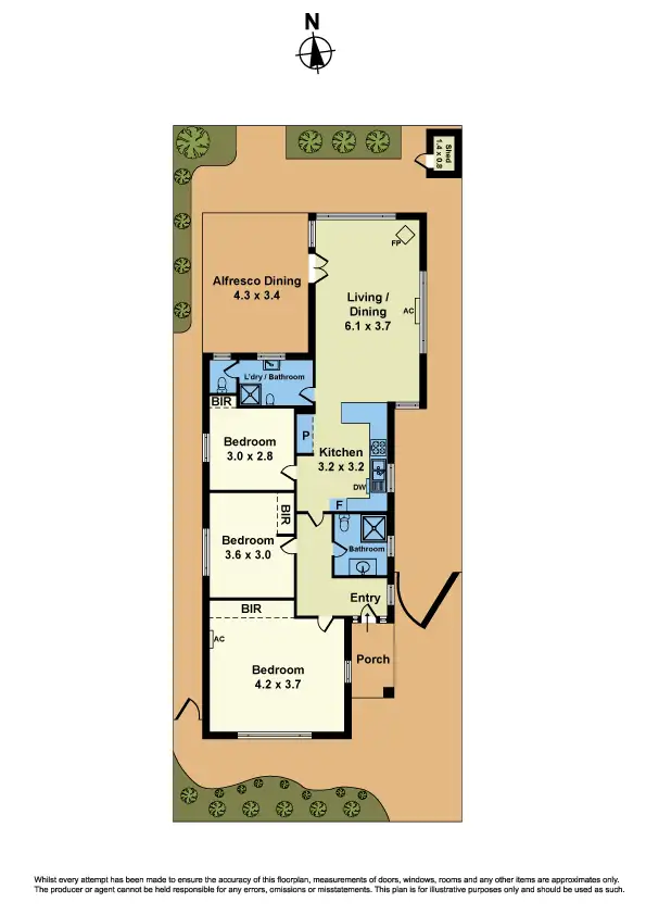 Floorplan of Homely house listing, 64 Albert Street, Williamstown VIC 3016