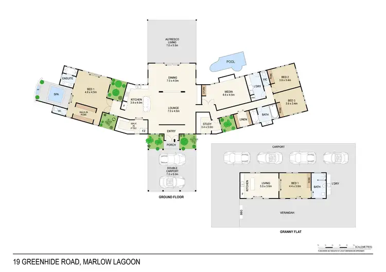 Floorplan of Homely house listing, 19 Greenhide Road, Marlow Lagoon NT 830