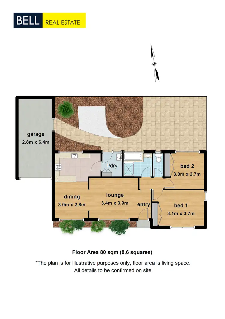 Floorplan of Homely unit listing, 4/206 - 208 Dorset Road, Croydon VIC 3136