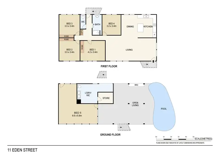 Floorplan of Homely house listing, 11 Eden Street, Stuart Park NT 820