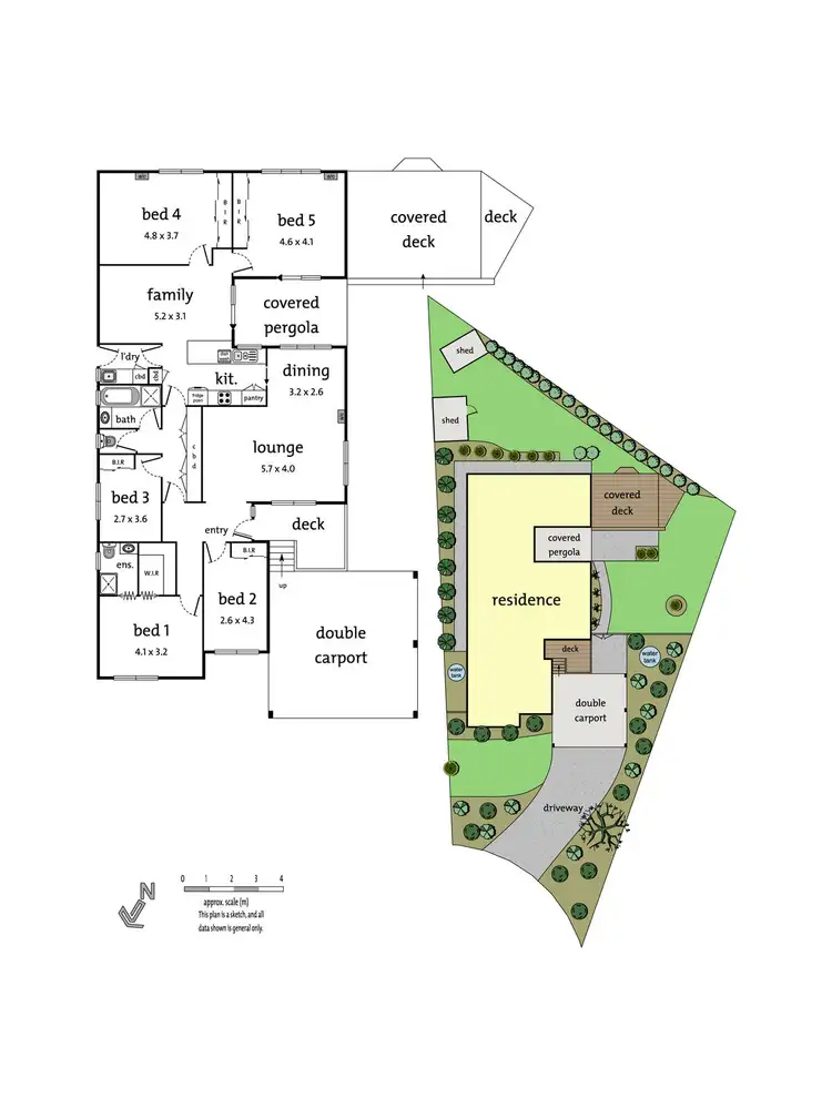 Floorplan of Homely house listing, 7 Carol Court, Ringwood North VIC 3134