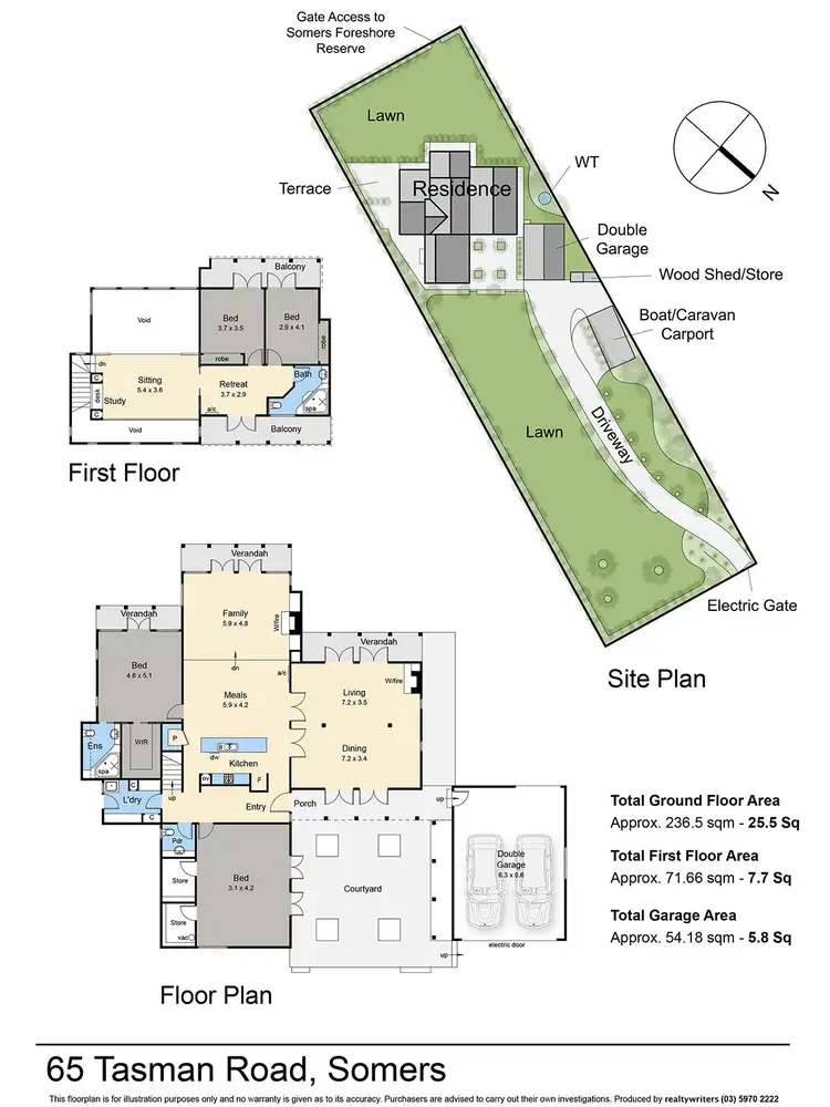 Floorplan of Homely house listing, 65 Tasman Road, Somers VIC 3927