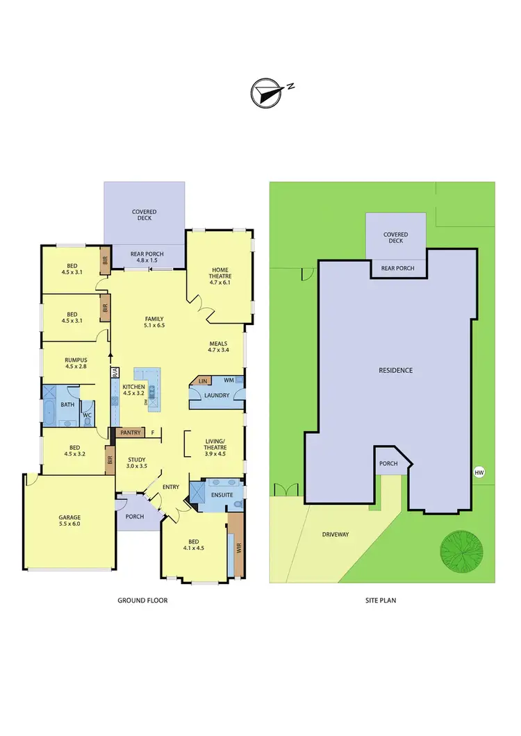Floorplan of Homely house listing, 57 Serle Street, Doreen VIC 3754