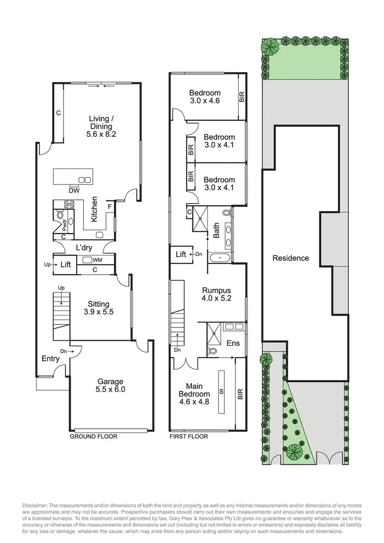 Floorplan of Homely townhouse listing, 37b Eumeralla Road, Caulfield South VIC 3162
