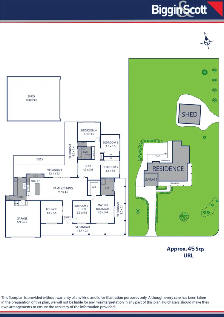 Floorplan of Homely house listing, 10 Robin Hood Way, Drouin VIC 3818