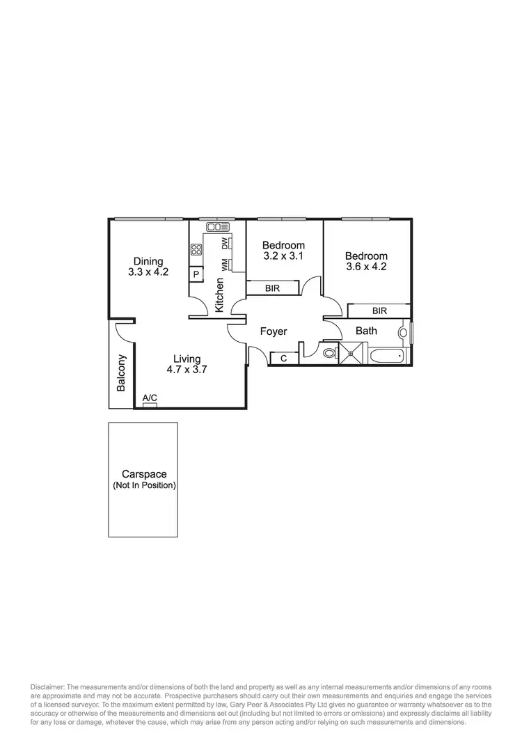 Floorplan of Homely apartment listing, 7/56 Narong Road, Caulfield North VIC 3161