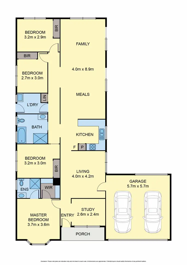 Floorplan of Homely house listing, 54 Franklin Close, Wallan VIC 3756
