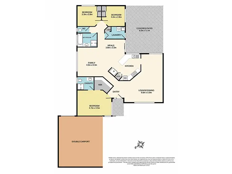 Floorplan of Homely house listing, 3 Moloney Court, Berwick VIC 3806