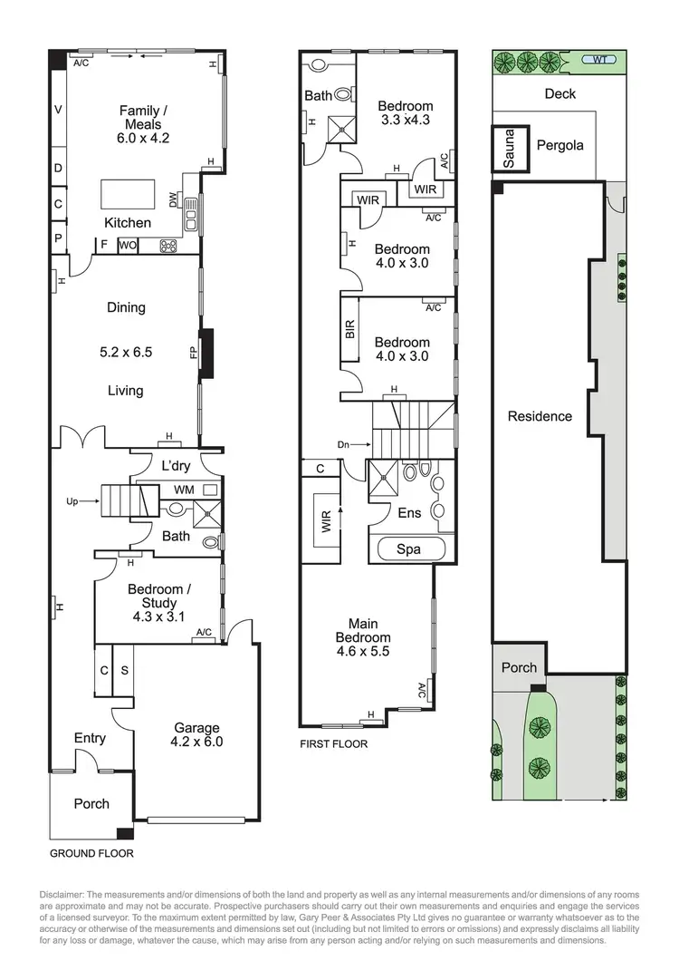 Floorplan of Homely townhouse listing, 19B Heatherbrae Avenue, Caulfield VIC 3162