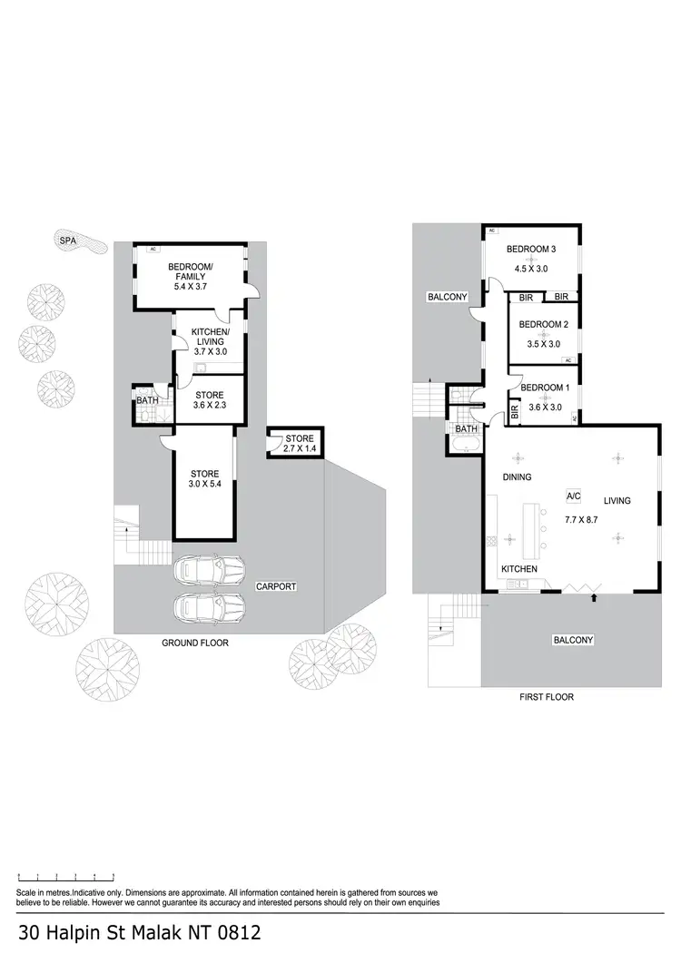 Floorplan of Homely house listing, 30 Halpin Street, Malak NT 812