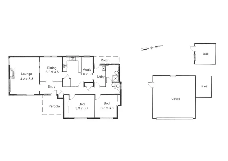 Floorplan of Homely house listing, 24 Falls Road, Mount Dandenong VIC 3767