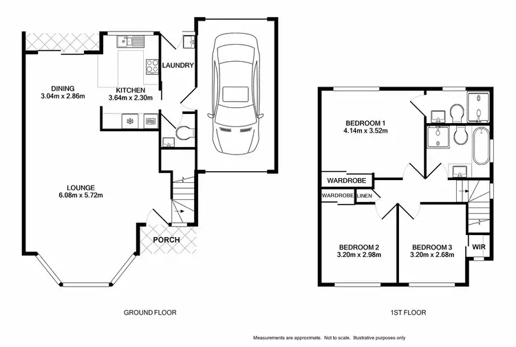 Floorplan of Homely townhouse listing, 4/45-49 Bossley Road, Bossley Park NSW 2176