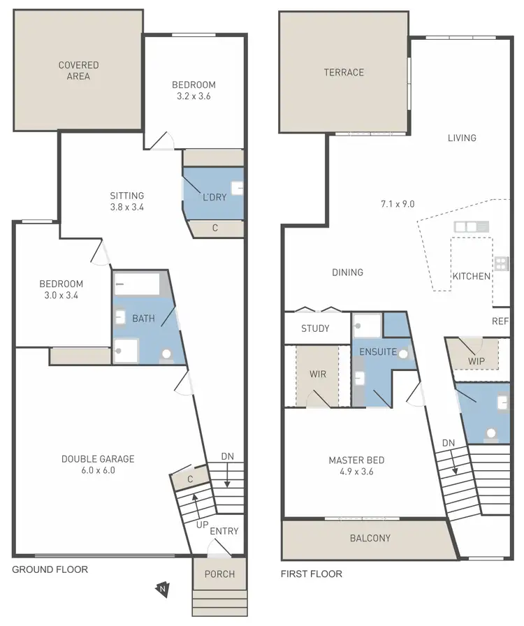 Floorplan of Homely house listing, 4 Angler Lane, Maribyrnong VIC 3032