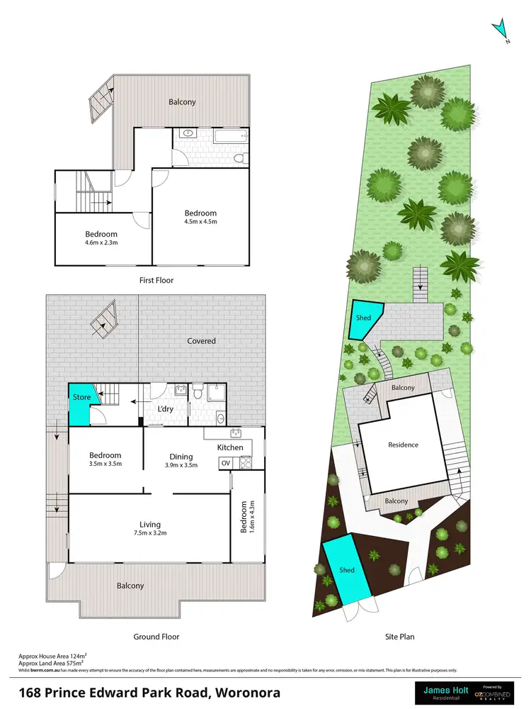Floorplan of Homely house listing, 168 Prince Edward Park Road, Woronora NSW 2232