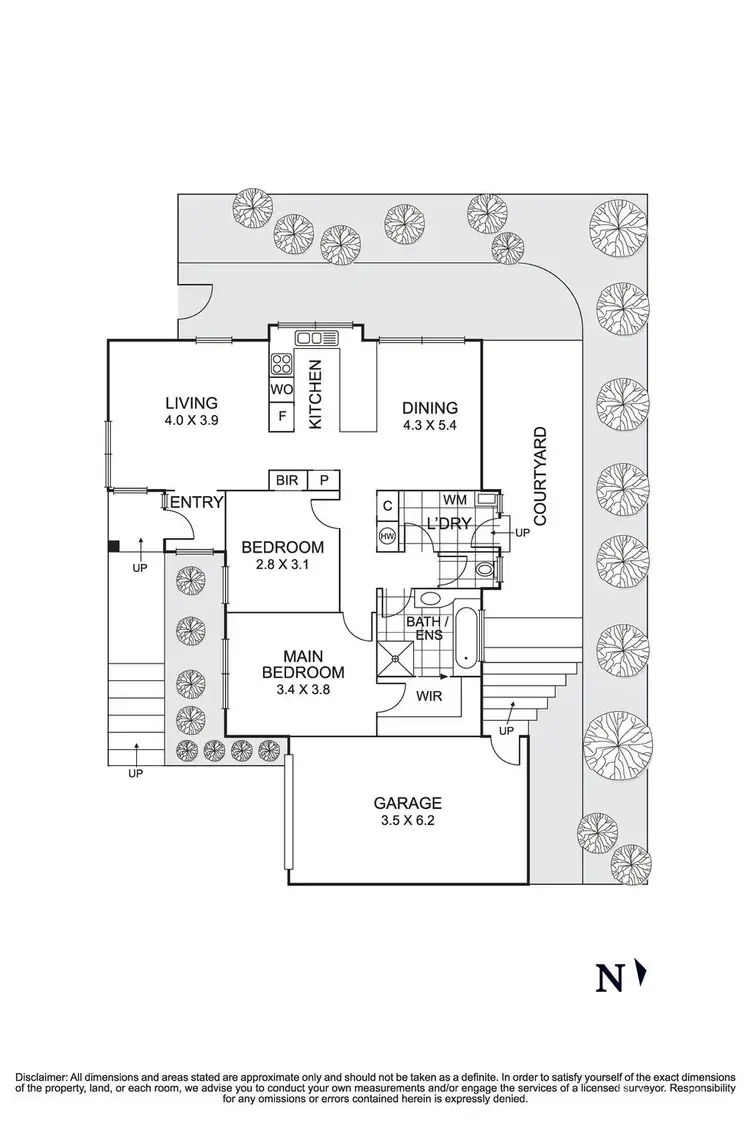 Floorplan of Homely unit listing, 3/208-210 High Street, Templestowe Lower VIC 3107