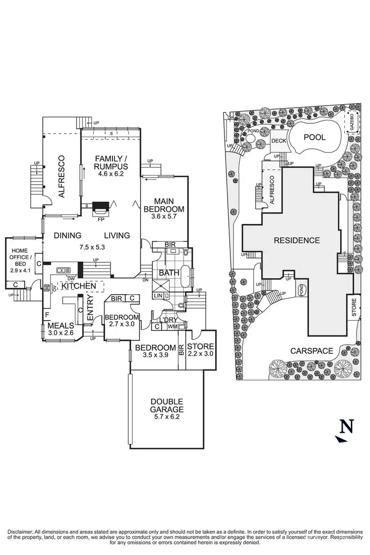 Floorplan of Homely house listing, 127 Landscape Drive, Doncaster East VIC 3109