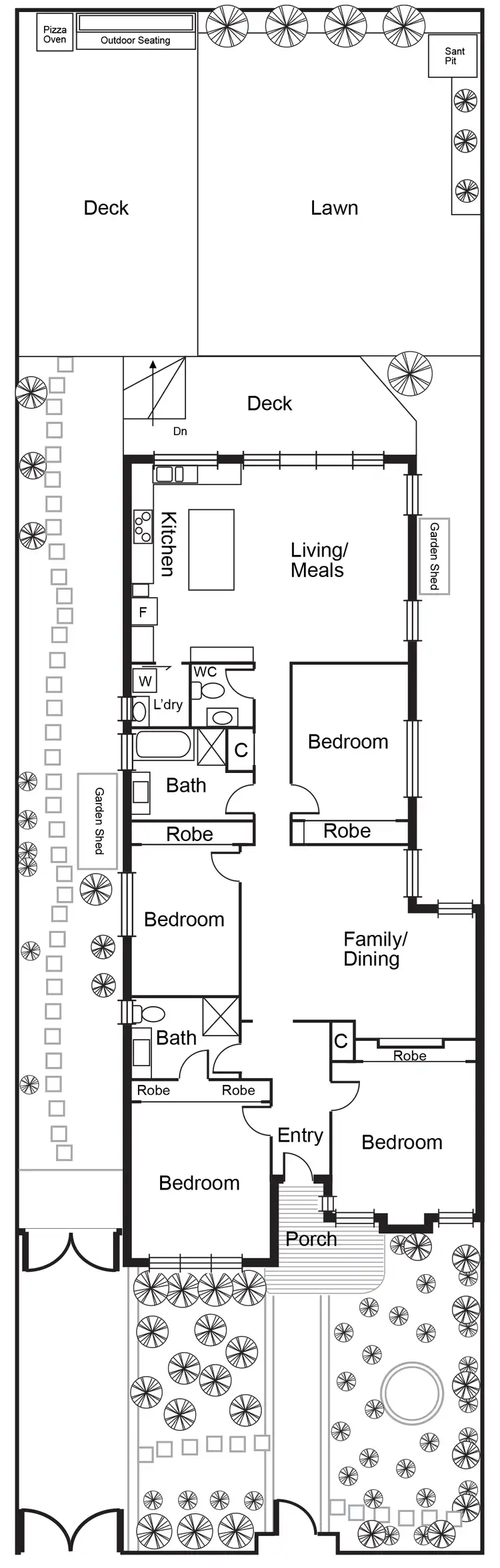 Floorplan of Homely house listing, 341 Bambra Road, Caulfield South VIC 3162