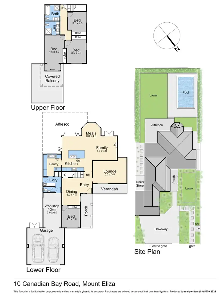 Floorplan of Homely house listing, 10 Canadian Bay Road, Mount Eliza VIC 3930