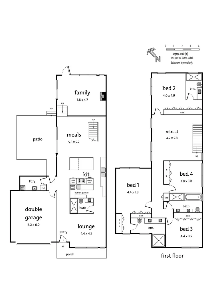Floorplan of Homely house listing, 39 Main Drive, Kew VIC 3101