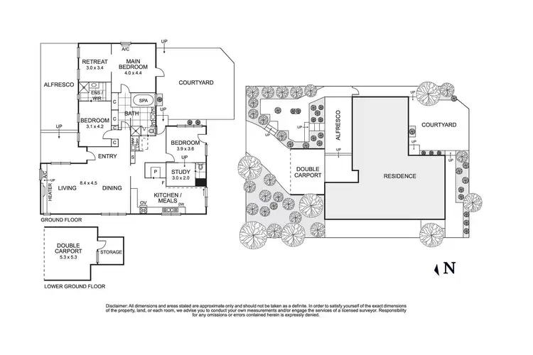 Floorplan of Homely house listing, 12 Glendale Avenue, Templestowe VIC 3106