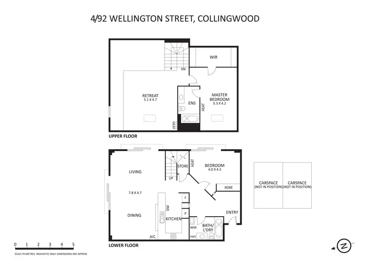 Floorplan of Homely apartment listing, 4/92 Wellington Street, Collingwood VIC 3066