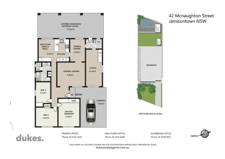 Floorplan of Homely house listing, 42 McNaughton Street, Jamisontown NSW 2750