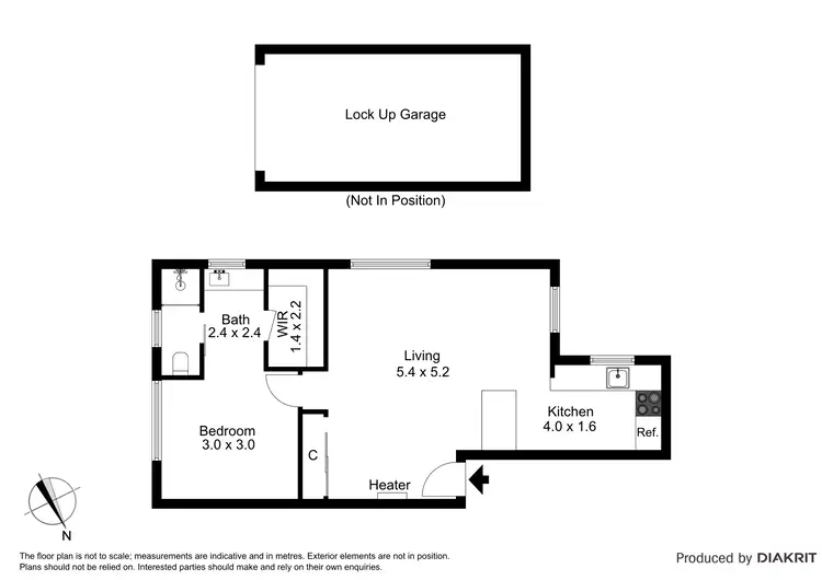 Floorplan of Homely apartment listing, 7/67 Lang Street, South Yarra VIC 3141