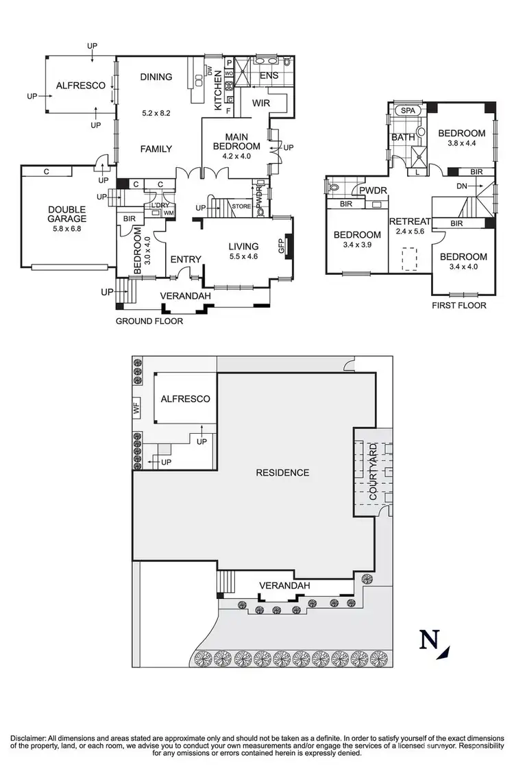 Floorplan of Homely house listing, 46 Melissa Street, Donvale VIC 3111