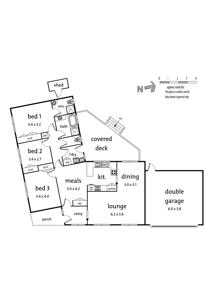 Floorplan of Homely townhouse listing, 3/17 Marlborough Road, Heathmont VIC 3135