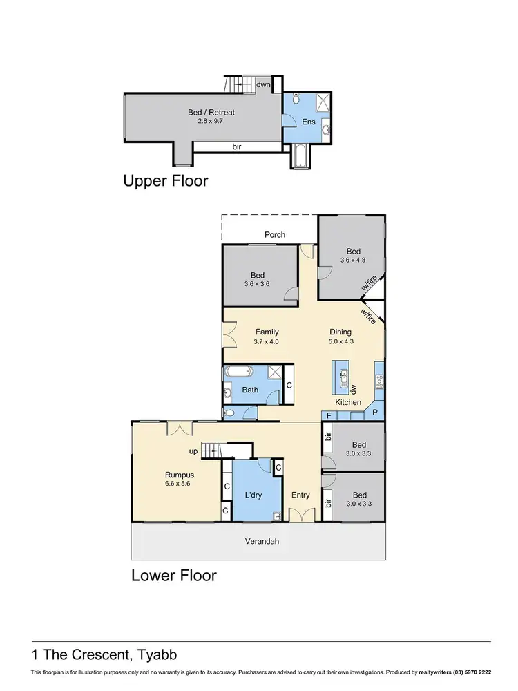 Floorplan of Homely rural property listing, 1 The Crescent, Tyabb VIC 3913