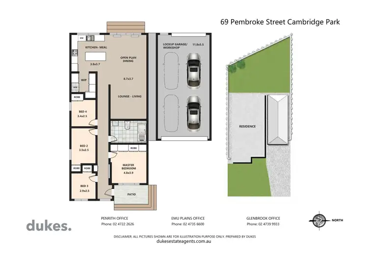 Floorplan of Homely house listing, 69 Pembroke Street, Cambridge Park NSW 2747