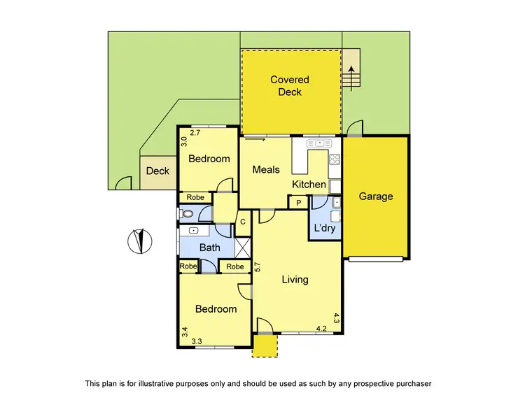 Floorplan of Homely unit listing, 3/40 Para Road, Montmorency VIC 3094