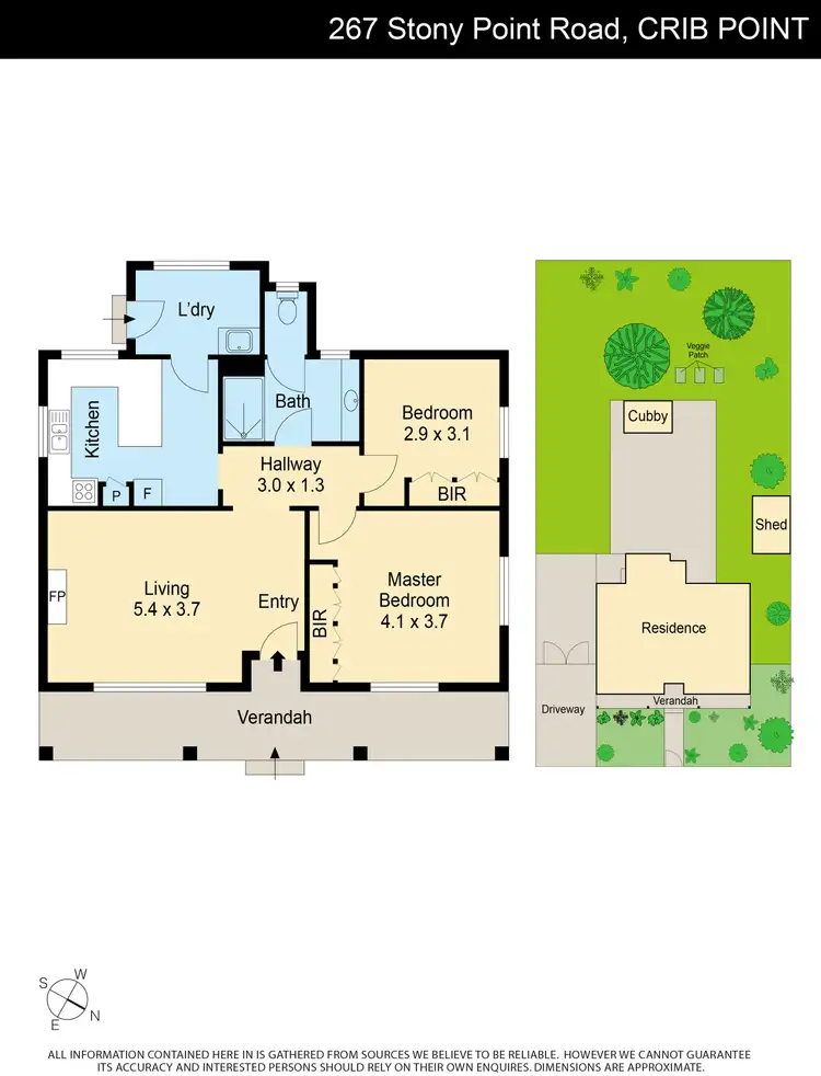 Floorplan of Homely house listing, 267 Stony Point Road, Crib Point VIC 3919