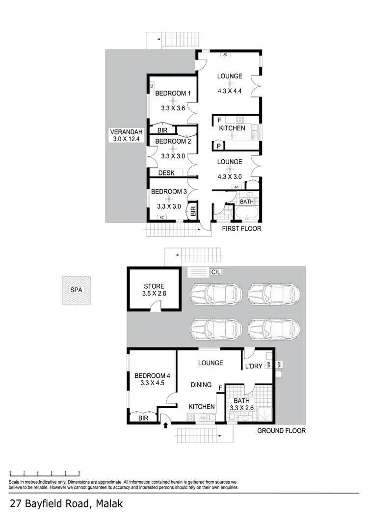 Floorplan of Homely house listing, 27 Bayfield Road, Malak NT 812
