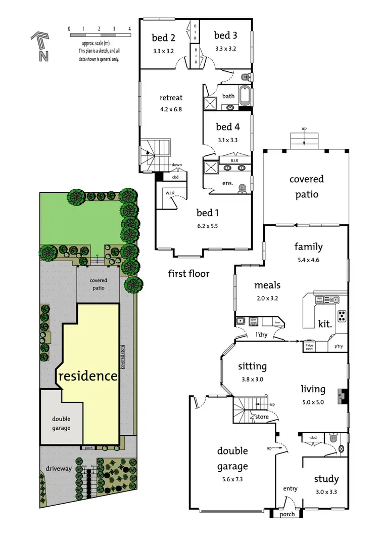 Floorplan of Homely house listing, 58 Valepark Drive, Donvale VIC 3111