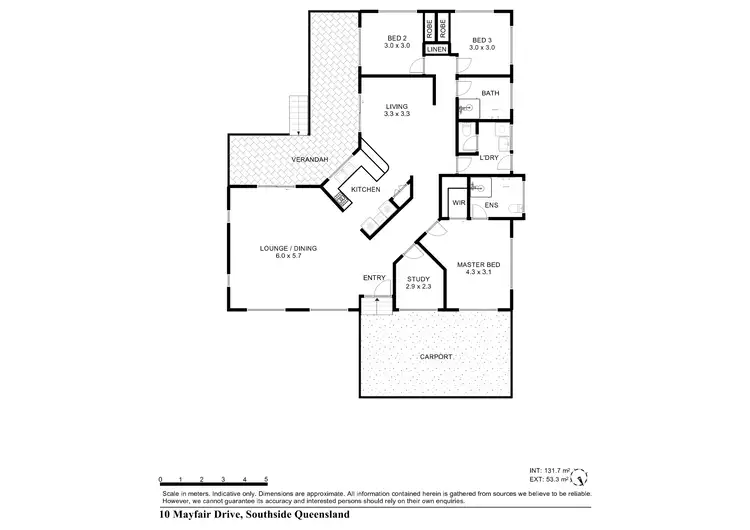 Floorplan of Homely house listing, 10 Mayfair Drive, Southside QLD 4570