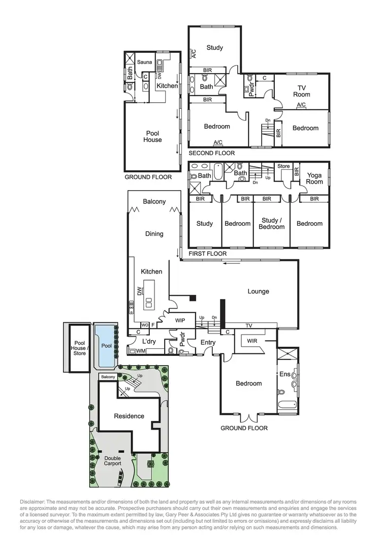 Floorplan of Homely house listing, 18 Virginia Court, Caulfield South VIC 3162