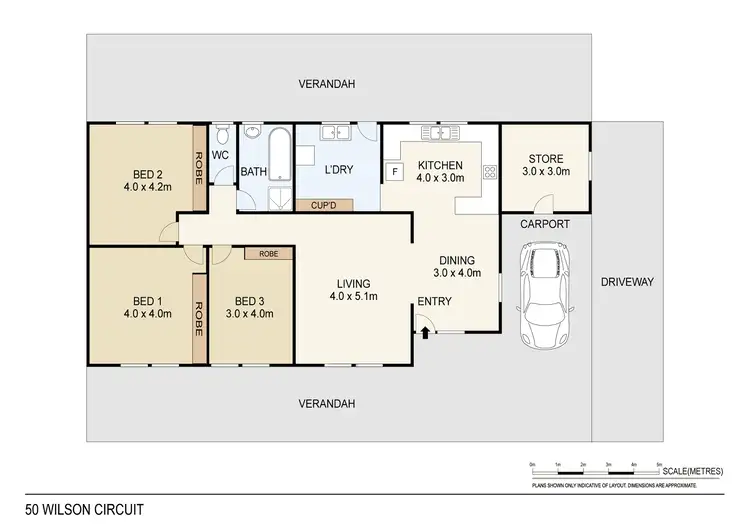 Floorplan of Homely house listing, 50 Wilson Crescent, Moil NT 810