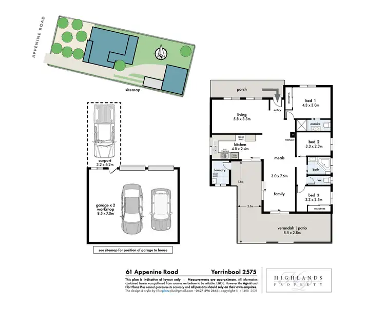 Floorplan of Homely house listing, 61 Appenine Road, Yerrinbool NSW 2575