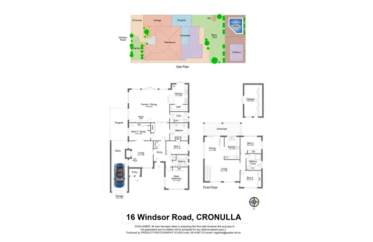 Floorplan of Homely house listing, 16 Windsor Road, Cronulla NSW 2230